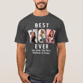 Beste moeder ooit Gepersonaliseerd Mama Foto Moede T-shirt (Voorkant)