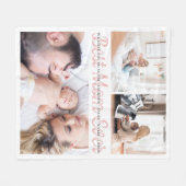 Beste moeder ooit gepersonaliseerde fleece deken (Voorkant (Horizontaal))