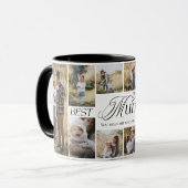Beste moeder ooit gepersonaliseerde fotocollage aa mok (Voorkant links)