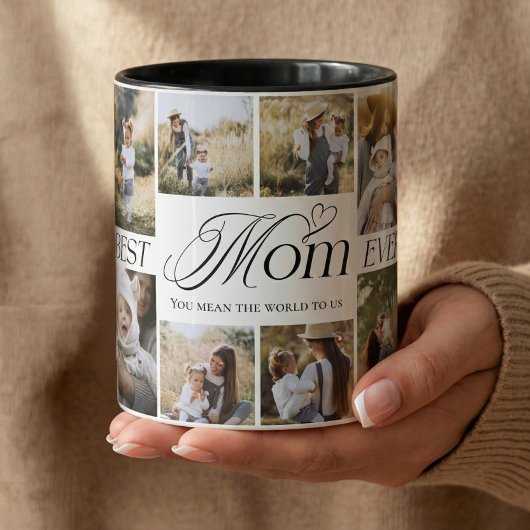 Beste moeder ooit gepersonaliseerde fotocollage aa mok