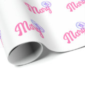 Beste moeder ooit gepersonaliseerde Moederdag Cadeaupapier (Rol Hoek)