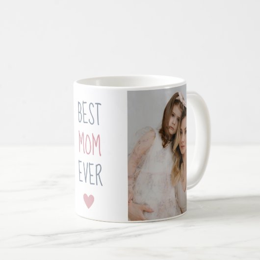 Beste moeder ooit: gepersonaliseerde moederdag Mok (Voorkant rechts)