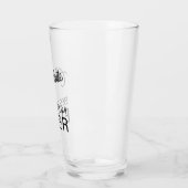 Beste moeder ooit gepersonaliseerde naam glas (Links)