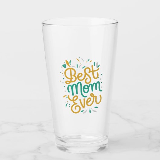 beste moeder ooit glas (Voorkant)