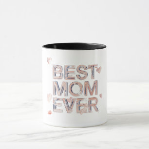 Beste Moeder Ooit Glas 3D-ontwerp Moderne Moeder Mok