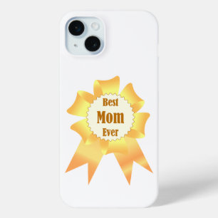 Beste moeder ooit Golden winner award lint iPhone 15 Mini Hoesje