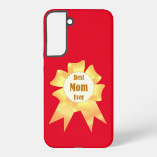 Beste moeder ooit Golden winner award lint Samsung Galaxy Hoesje