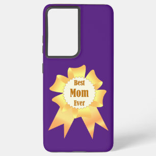 Beste moeder ooit Golden winner award lint Samsung Galaxy Hoesje
