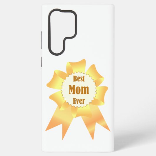 Beste moeder ooit Golden winner award lint Samsung Galaxy Hoesje (Achterkant)