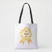 Beste moeder ooit Golden winner award lint Tote Bag (Voorkant)