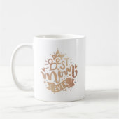 Beste Moeder Ooit Gouden Letters Typography Magisc Koffiemok (Links)