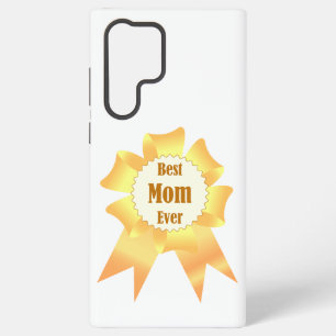 Beste moeder ooit Gouden winnaar award lint Samsung Galaxy Hoesje