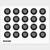 Beste moeder ooit Grappige Moederdag Rpg Gamer Vro Ronde Sticker (Vel)