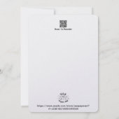 Beste moeder ooit Grijs schuurhout 2025 Feestdagenkaart (Achterkant)