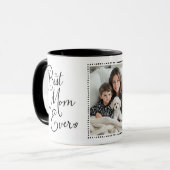 Beste moeder ooit grillig 1 foto Mok (Voorkant links)