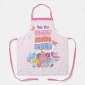 Beste Moeder Ooit Groovy Pastel Bloemen Moederdag Schort (Voorkant)