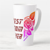 Beste moeder ooit - Happy Moederdag Latte Mok (Rechterhoek)