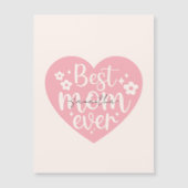 Beste moeder ooit - Hart (Voorkant)