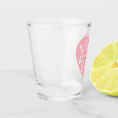 Beste moeder ooit - Hart Shot Glas (Links)