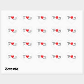 Beste MOEDER Ooit Hart Sticker – Leuke Moeder Cade (Vel)