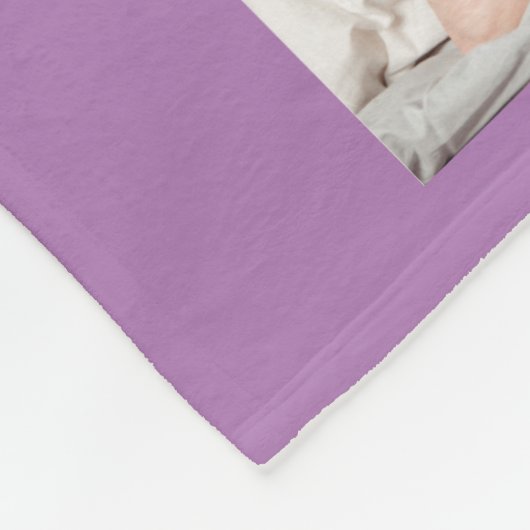 Beste moeder ooit harten 10 foto collage lavendel fleece deken (Hoek)