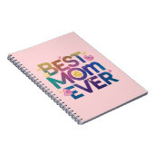 Beste Moeder ooit Harten & Bloemen Notitieboek (Rechterzijde)