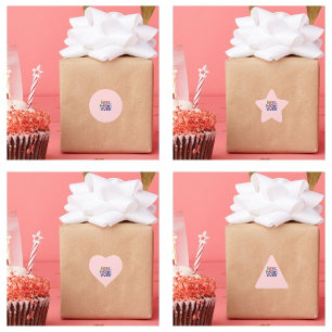 Beste Moeder Ooit Hartjes & Bloemen Ronde Sticker