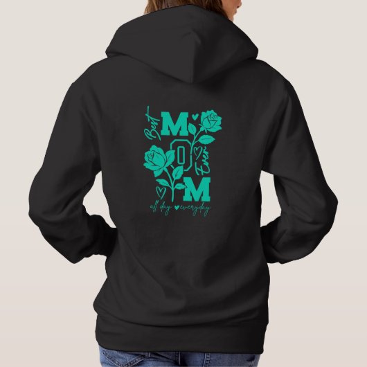 Beste moeder ooit hoodie (Achterkant)