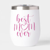 Beste Moeder ooit Hot Pink Script (Voorkant)
