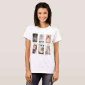 Beste moeder ooit jaar en afbeeldingen t-shirt (Voorkant volledig)
