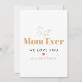 Beste moeder ooit kaart