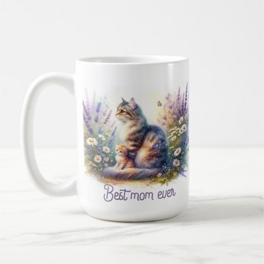 Beste Moeder Ooit Kat Koffiemok (Links)