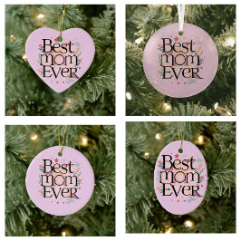 Beste Moeder Ooit Keramisch Ornament