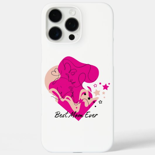 Beste Moeder Ooit Kleurrijk Ontwerp Case-Mate iPhone Case (Achterkant)