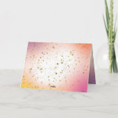 Beste Moeder ooit Kleurrijke Elegante Moderne Moed Kaart (Achterkant)