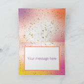 Beste Moeder ooit Kleurrijke Elegante Moderne Moed Kaart (Binnen)