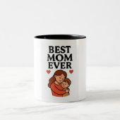 Beste moeder ooit koffie Mok cadeau (Center)