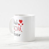 Beste moeder ooit koffie-mok koffiemok (Voorkant links)