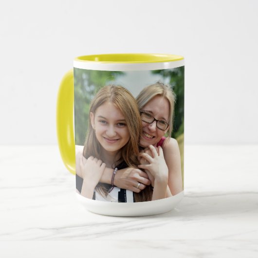 Beste moeder ooit koffie Mok - moeder cadeau van K (Voorkant links)