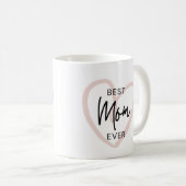 Beste moeder ooit Koffie Mok Moederdag Gift (Voorkant rechts)