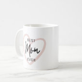 Beste moeder ooit Koffie Mok Moederdag Gift (Voorkant links)