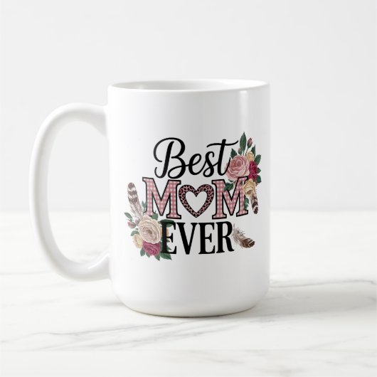 Beste Moeder Ooit Koffiemok Cadeaubeker voor Moede (Links)