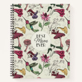 Beste moeder ooit kolibrie Colibri exotische bloem Notitieboek (Voorkant)