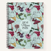Beste moeder ooit kolibrie Colibri exotische bloem Notitieboek (Voorkant)
