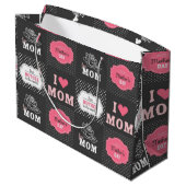 Beste moeder ooit large cadeautasje (Achterkant Gekanteld)