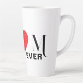 Beste moeder ooit Latte Mok - cadeau voor mama (Rechts)