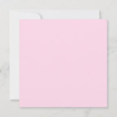 Beste moeder ooit lichtroze minimalistisch elegant kaart (Achterkant)