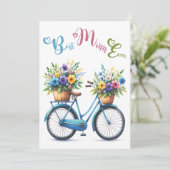 Beste Moeder Ooit, Mam Jij Bent de Beste Moederdag Feestdagenkaart (Staand voorkant)