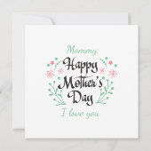 Beste moeder ooit mama, aangepaste kinderen / bloe (Achterkant)