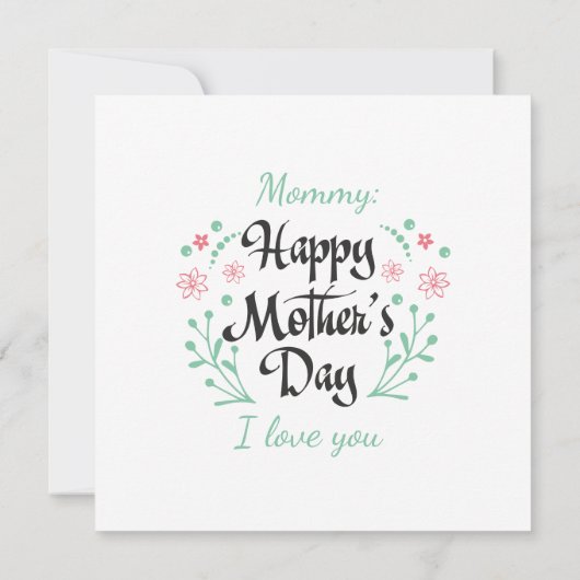 Beste moeder ooit mama, aangepaste kinderen / bloe (Achterkant)